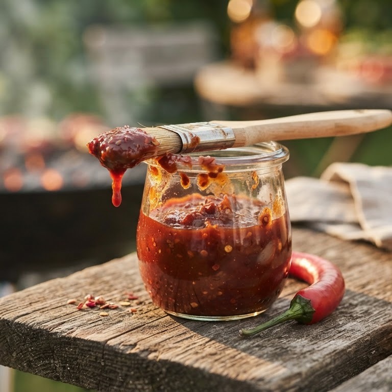 Tomatensaus pittig (voor bbq en gourmetten) recept
