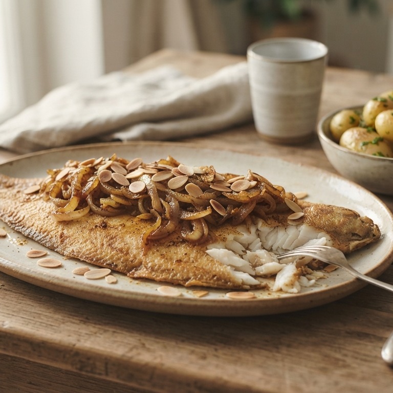 Tong (vis) met uien recept