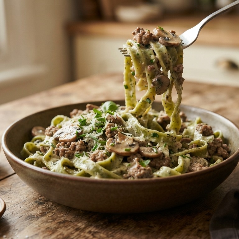 Toni's pasta groen recept