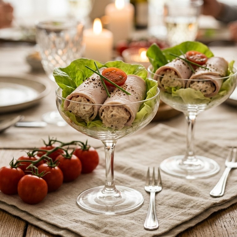 Tonijn fricandeau cocktail recept