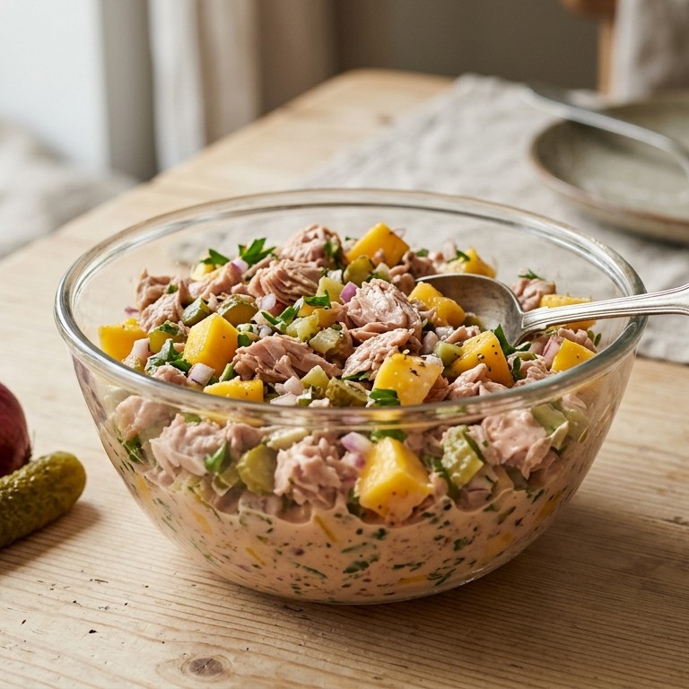 Tonijn-mangosalade recept