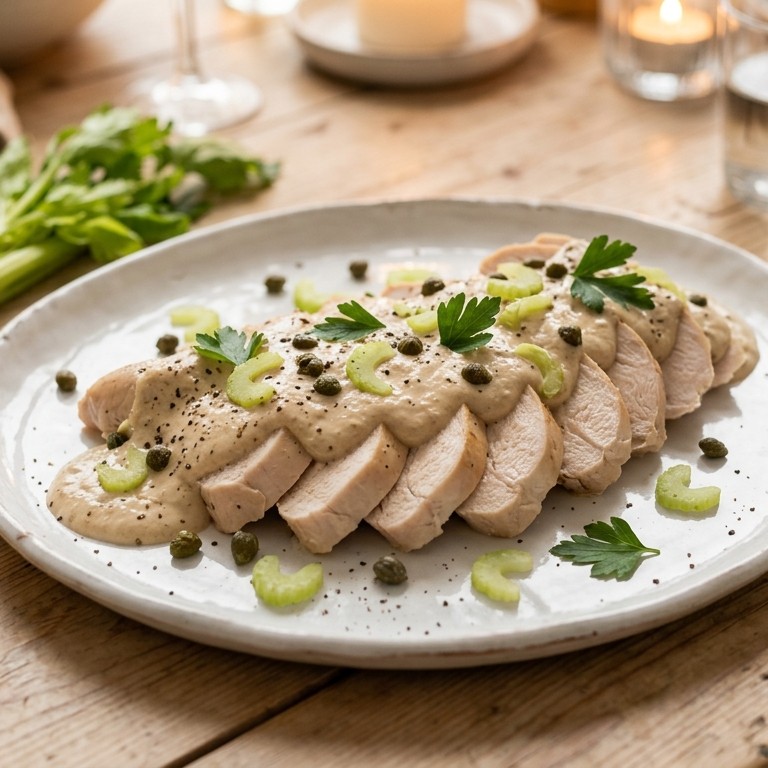 Tonijn met kip recept