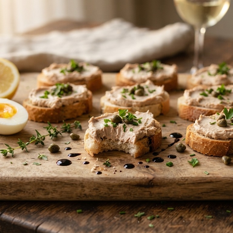 Tonijncréme met balsamico-azijn recept