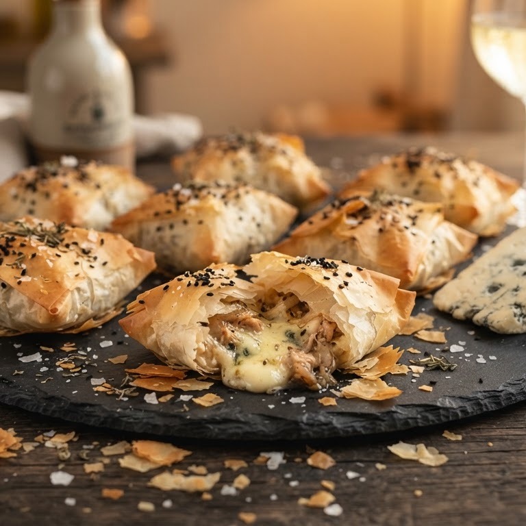 Tonijngorgonzolahapjes recept
