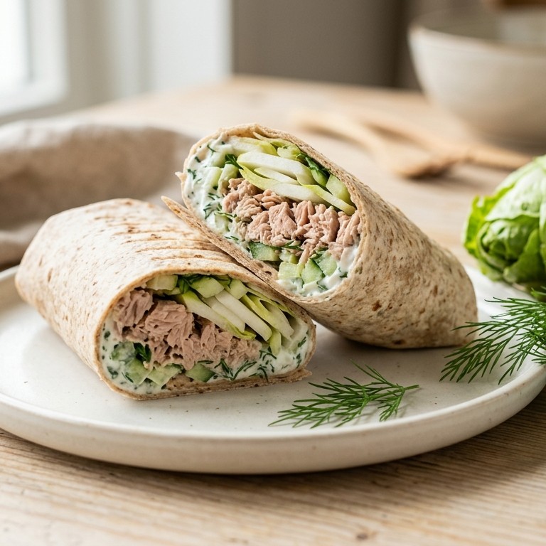 Tonijnwrap met witlof recept