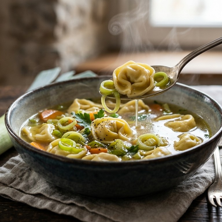 Tortellini soep recept