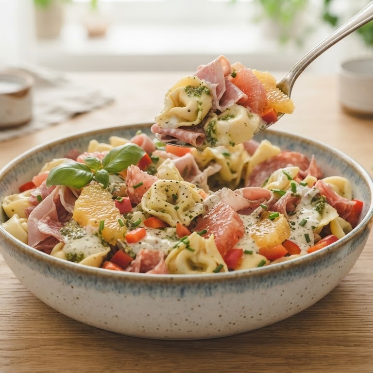Tortellinisalade recept