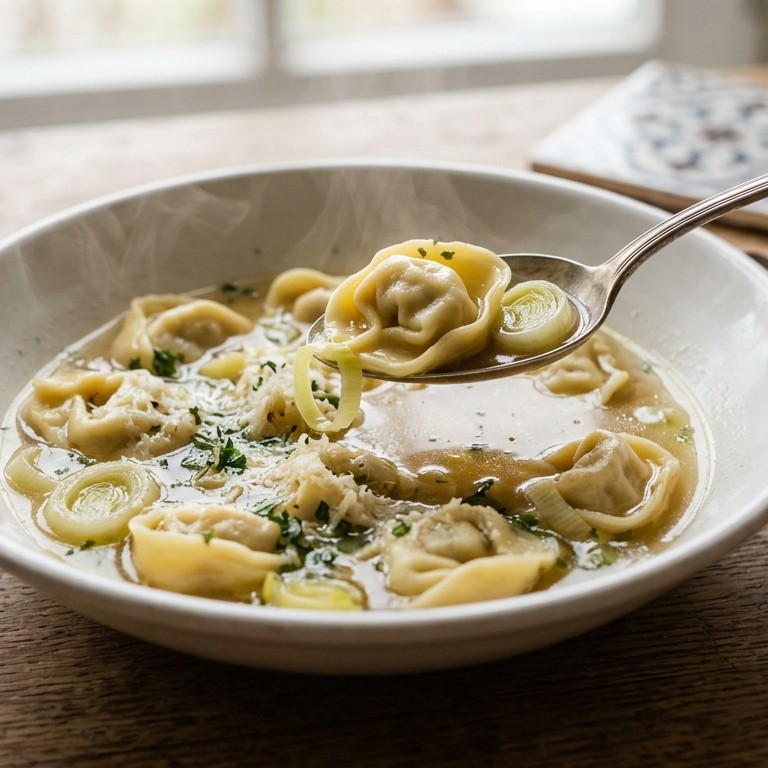 Tortellonisoep recept