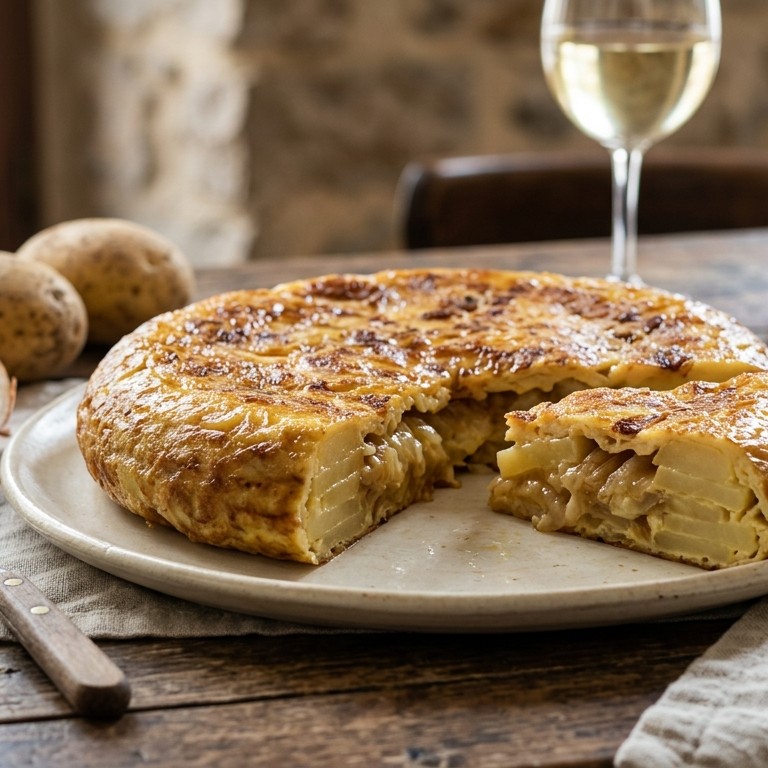 Tortilla espagnola recept