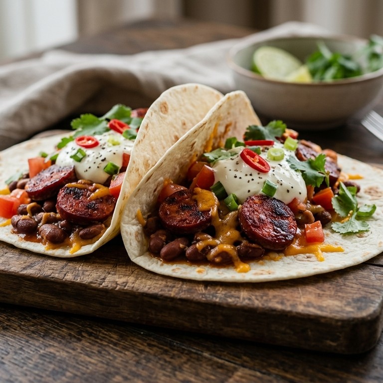 Tortilla met chorizo recept