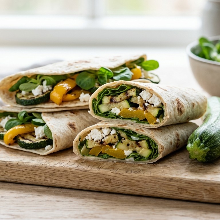 Tortilla met groenten en geitenkaas recept