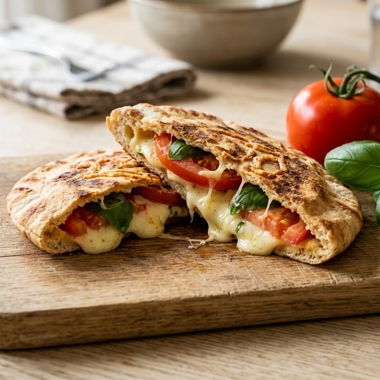 Tosti caprese recept
