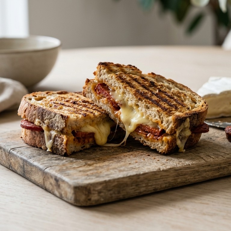 Tosti chorizo recept