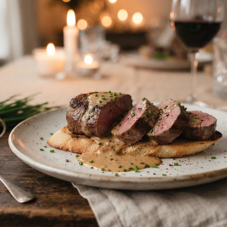 Tournedos uit Dijon recept