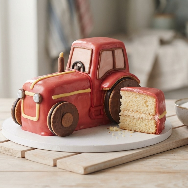 Tractor cake recept