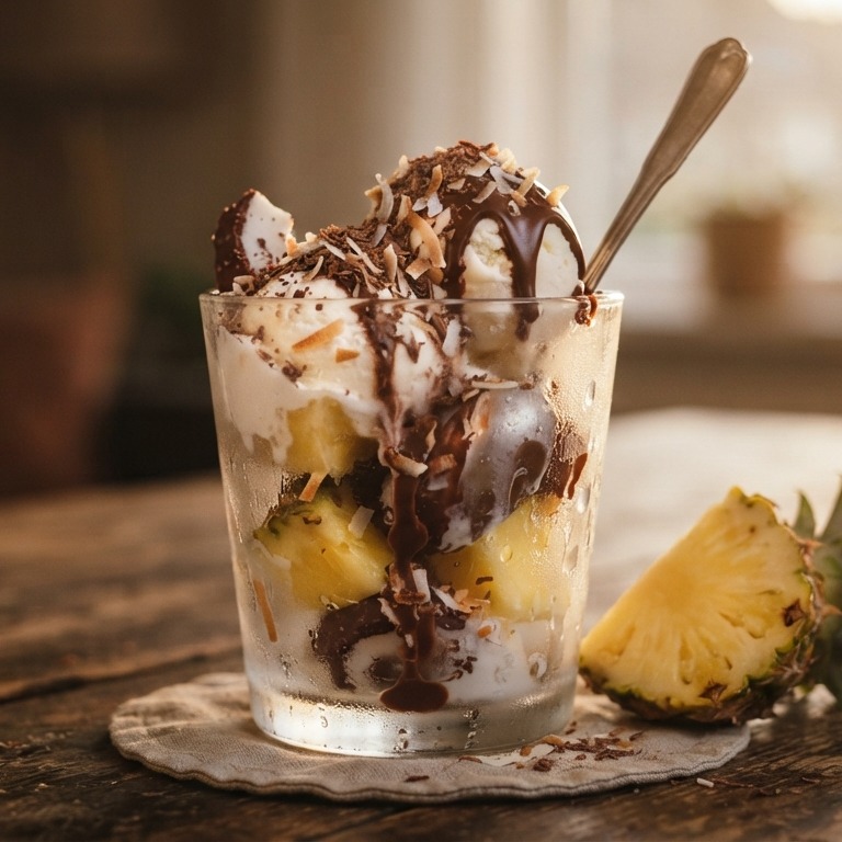 Tropisch toetje recept