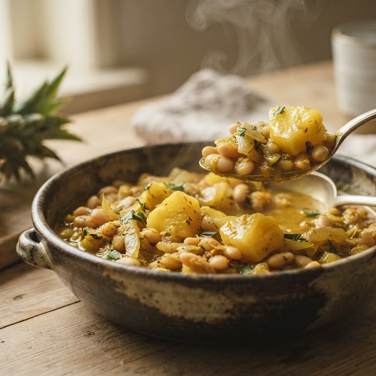 Tropische bonenschotel recept