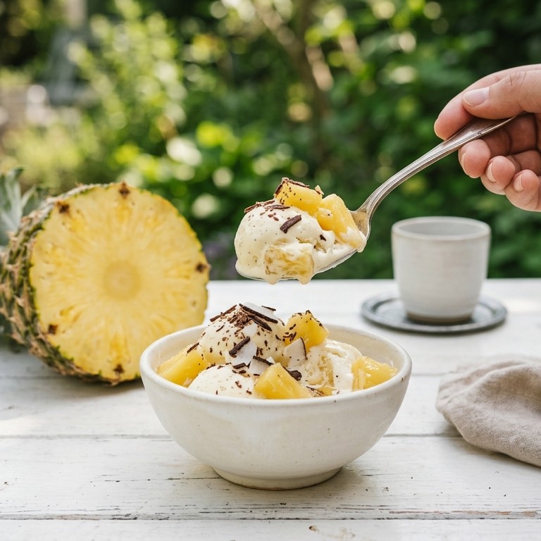 Tropische toetje recept