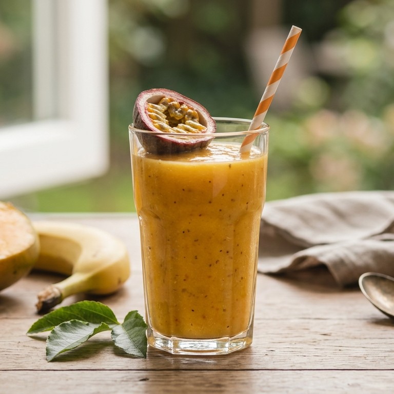Tropische vruchtenshake recept