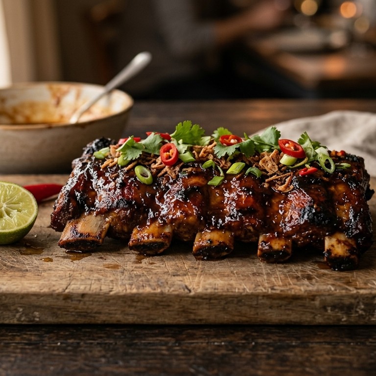 Tulang iga babi (Indonesische spareribs) recept