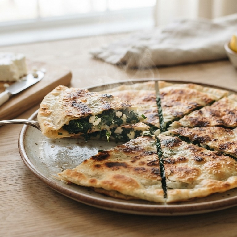 Turkse spinaziepannenkoek recept