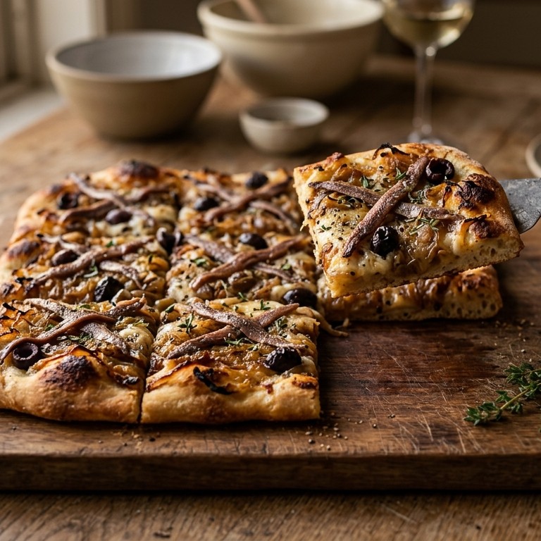 Uienpizza recept