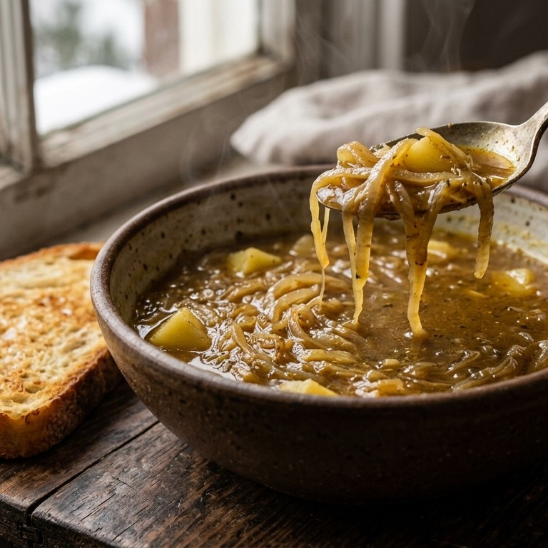 Uiensoep recept