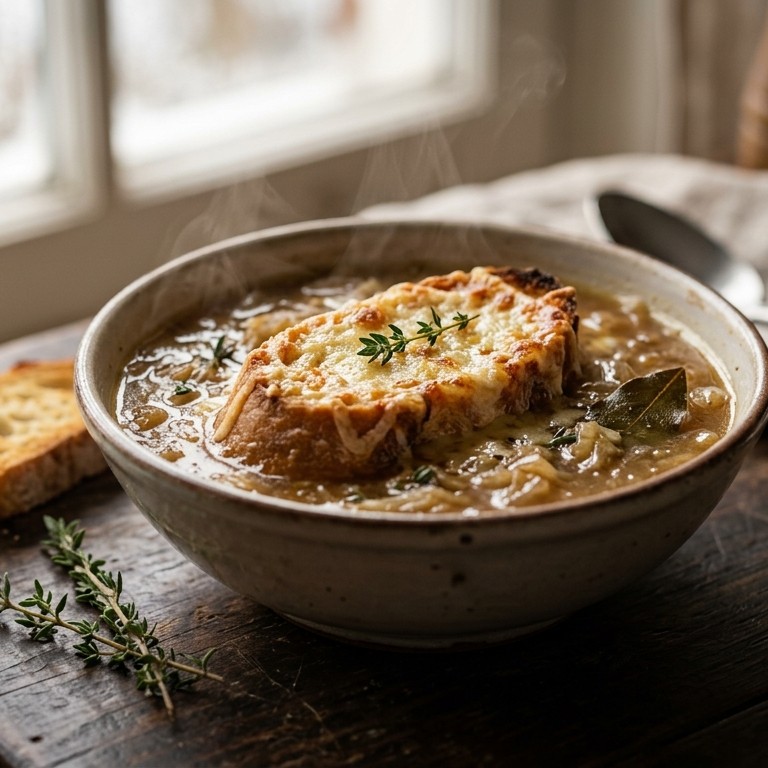 Uiensoep van mijn moeder recept
