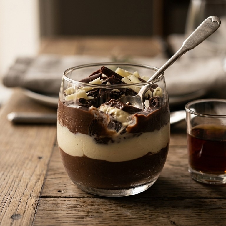Vanille-chocotoetje met rum recept