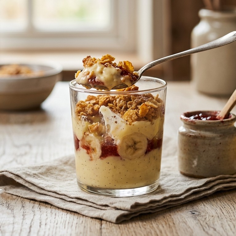 Vanille-kruimeltoetje recept