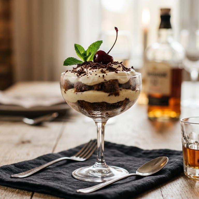 Vanille-Rumcoupe recept
