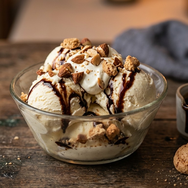 Vanilleijs met balsamico recept