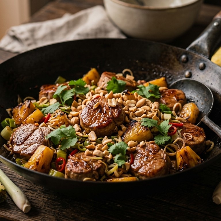 Varkensvlees met ananas recept