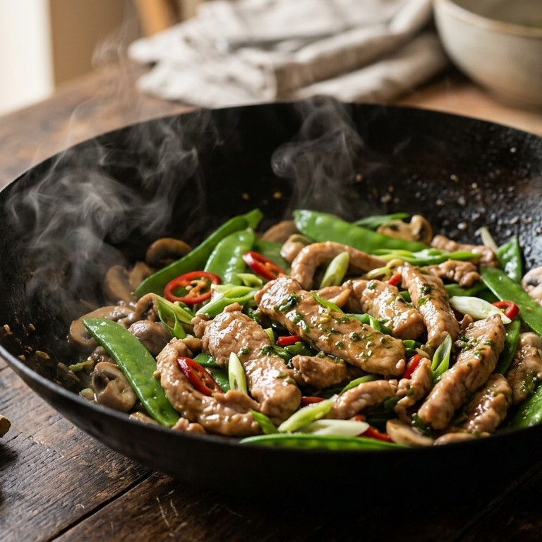 Varkensvleesreepjes in lemonsaus recept