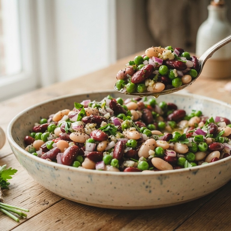 Vegetarische bonensalade recept