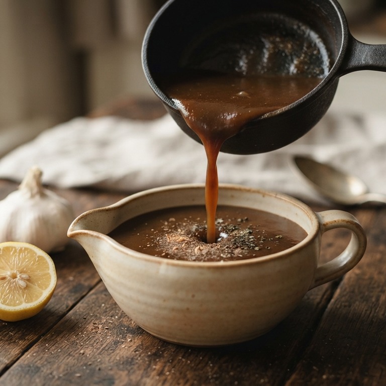 Vegetarische bruine saus recept