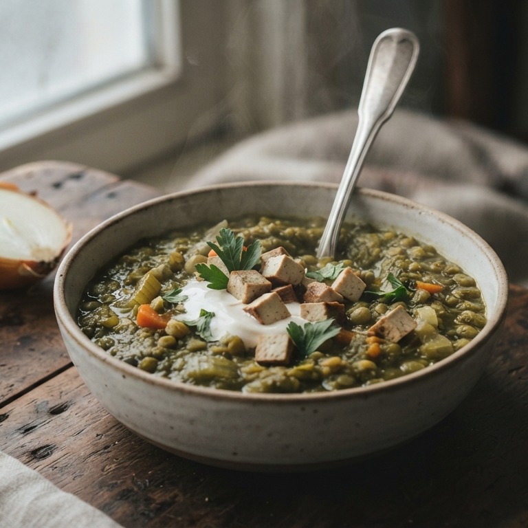 Vegetarische erwtensoep recept