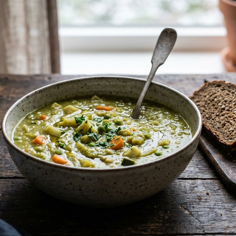 Vegetarische erwtensoep recept