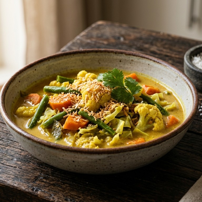 Vegetarische Groentenkerrie recept