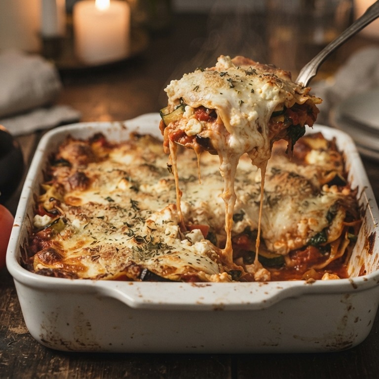 Vegetarische groentenlasagne recept