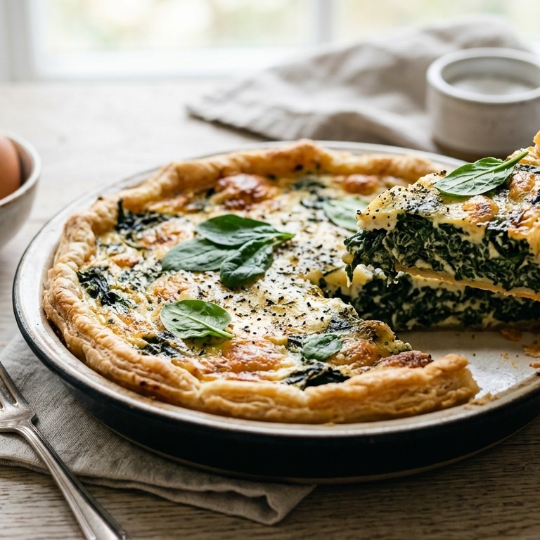 Vegetarische hartige taart van Anne recept