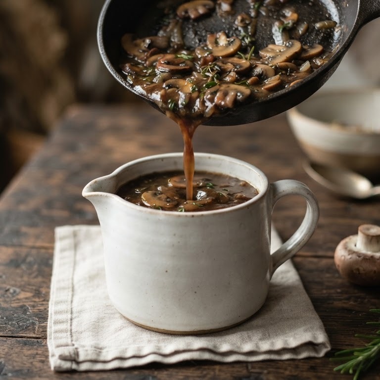 Vegetarische jus recept