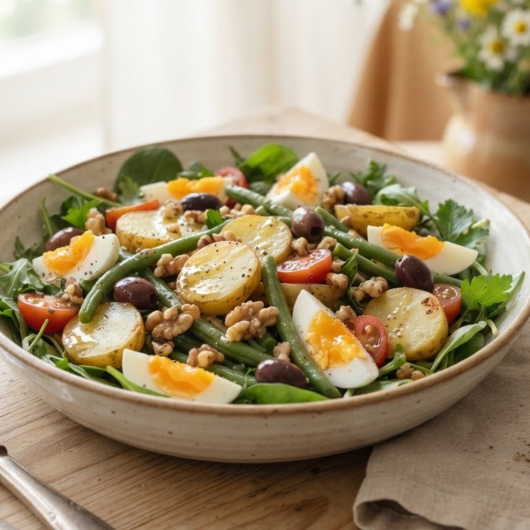 Vegetarische maaltijdsalade recept