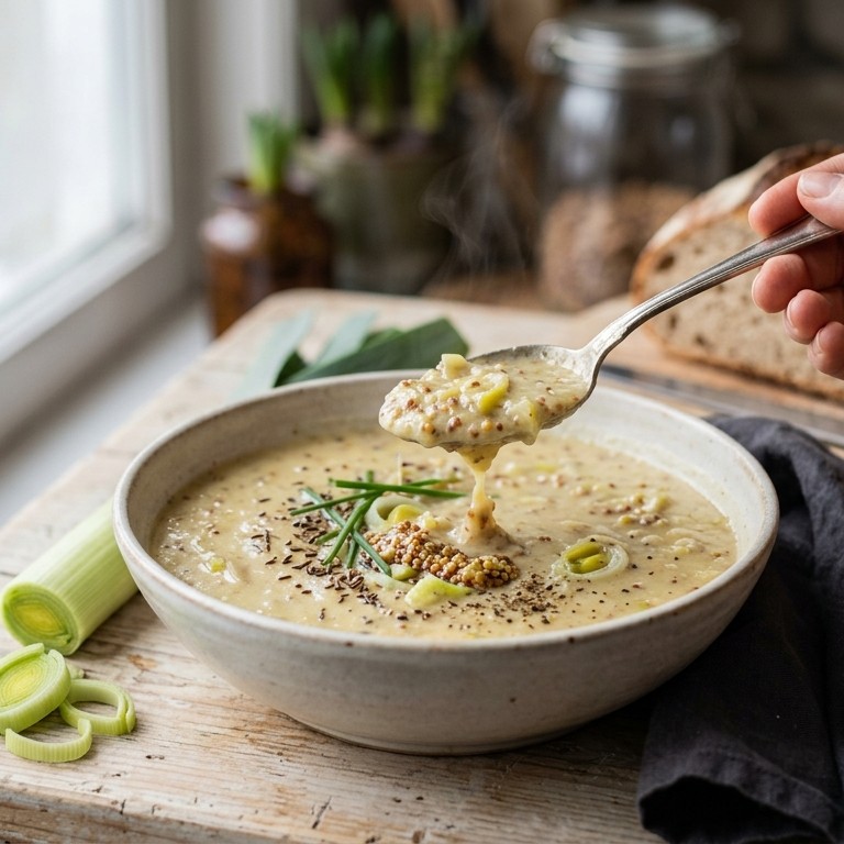 Vegetarische mosterdsoep recept