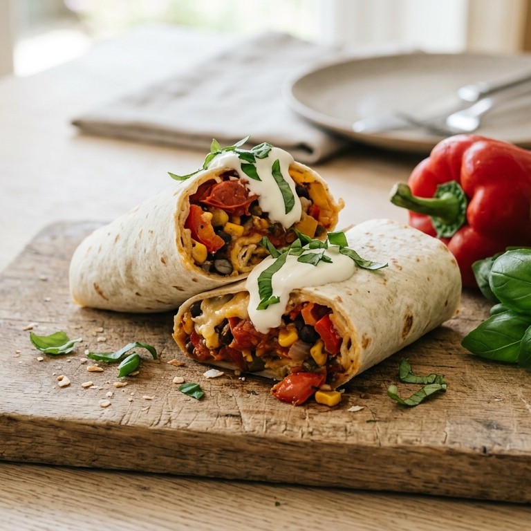 Vegetarische wraps recept