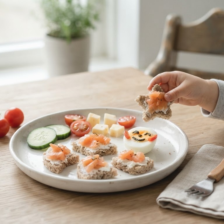 Verantwoorde en gezonde tussendoortjes,voor de kleuters recept