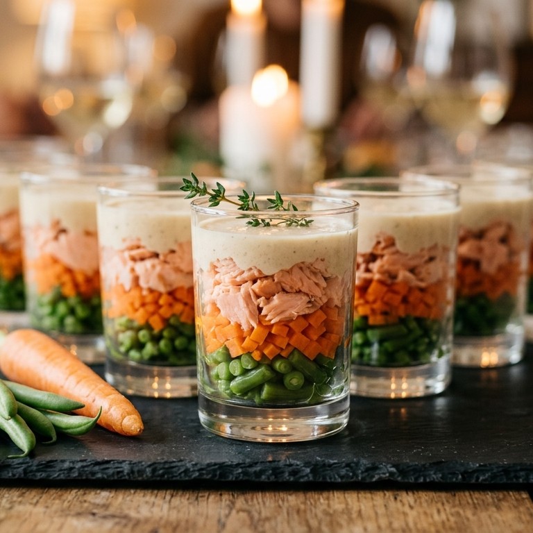 Verrine de saumon recept