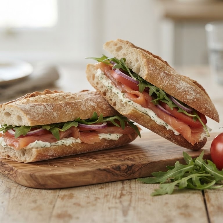 Verrukkelijk broodje zalm recept