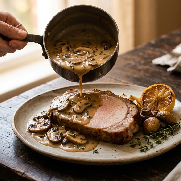Verse champignonsaus recept