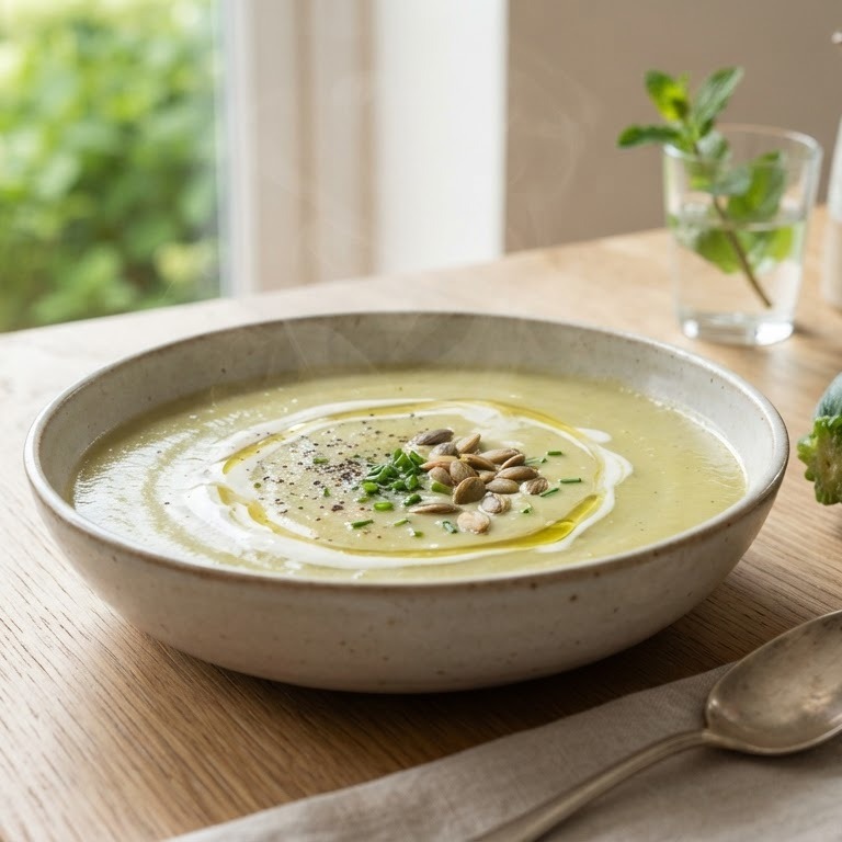 Verse courgettesoep recept